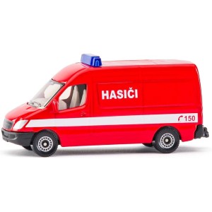 SIKU Blister - Hasičská sada 3 aut (česká verze) 1:50