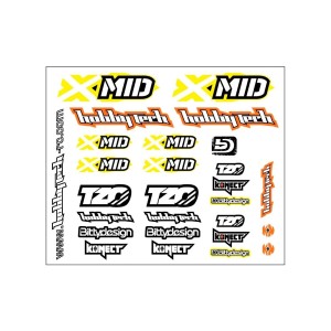Xmid buggy samolepky