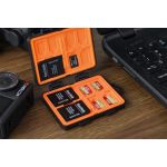 Vodotěsné pouzdro na paměťové karty (SD8 + TF14 + Nano SIM*2)
