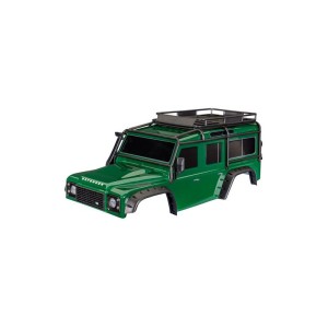 Traxxas karosérie TRX-4 Land Rover Defender zelená (bezsponková)