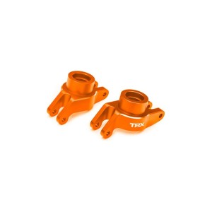 Traxxas těhlice zadní hliníková oranžově eloxovaná (pár)