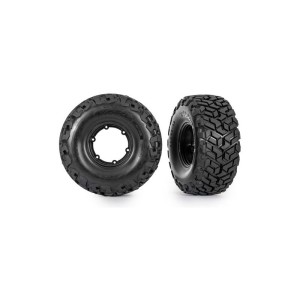Traxxas pneu 2.2/3.2 Maxx Slash belted, disk černý vnější  (pro #10274, 10276) (2)