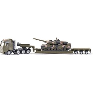 SIKU Super Military - Tahač s tankem 1:87