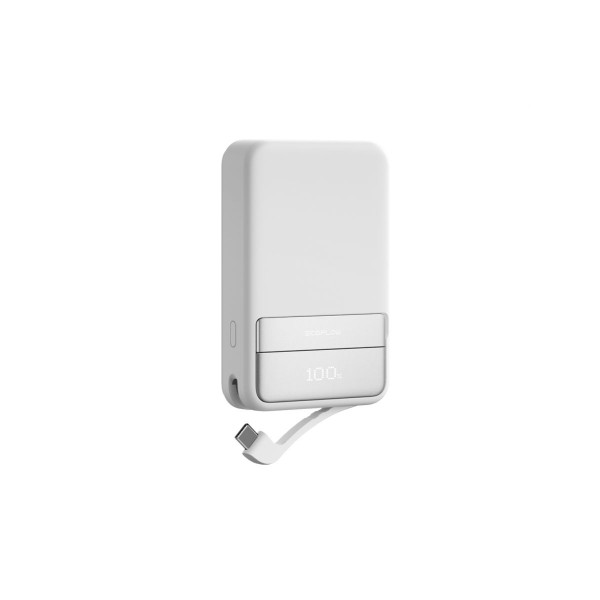 EcoFlow RAPID Magnetic Power Bank (10000mAh) - stříbrná