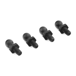 Kulové čepy, střední 8mm, 4ks. - S10 Twister - 1/10 2WD Buggy