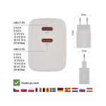 Síťový USB adaptér (zdroj) GaN PD 35W