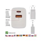 Síťový USB adaptér (zdroj) GaN PD 45W