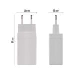 Síťový USB adaptér (zdroj) GaN PD 65W