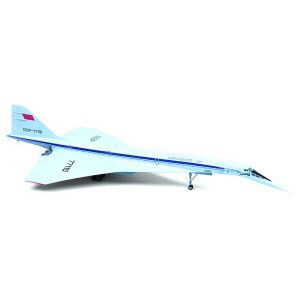 Zvezda Tu-144 Supersonic civilian aircraft (1:144)