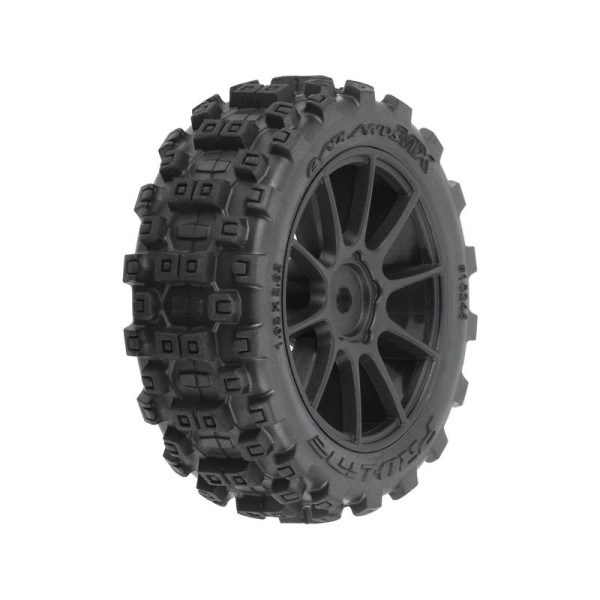 Pro-Line kolo 1.9” Badlands MX Buggy, Mach-10 disk černý: Typhon GROM