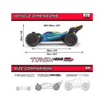 Arrma Typhon Mega 665 1:8 4WD RTR červená