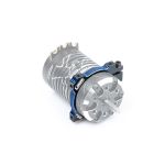 Hliníkový držák V2 pro 42mm motor - jeden nebo dva ventilátory 40mm
