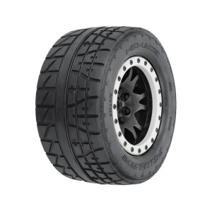Pro-Line kolo 4.3”, pneu Menace HP Belted Pro-Loc, disk černý 24mm (2) (X-Maxx)