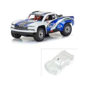 Pro-Line karosérie 1:16 2019 Chevy Silverado Trophy čirá: Grom