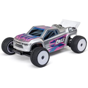Losi Micro-T 1:28 RTR stříbrná