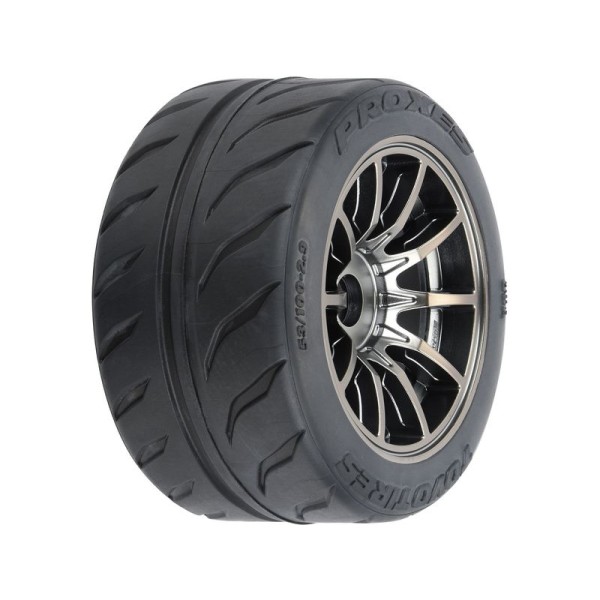 Pro-Line kolo 2.9”, pneu Toyo Proxes R888R S3 F/R 53/100 Belted, disk 17mm Spectre (2)