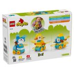 LEGO DUPLO - 3 v 1: Zvířátka na kolečkách