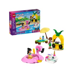 LEGO Friends - Zábava u bazénu s jednorožcem a plameňákem