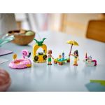LEGO Friends - Zábava u bazénu s jednorožcem a plameňákem