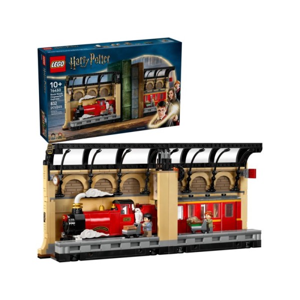 LEGO Harry Potter - Knižní zarážka: Spěšný vlak do Bradavic