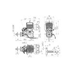 NGH GT35R Dvoutaktní benzinový motor