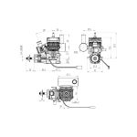 NGH GT9-PRO Dvoutaktní benzinový motor