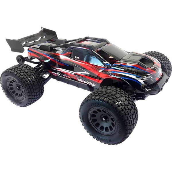 Traxxas Mini XRT 1:12 VXL-3s 4WD RTR červená