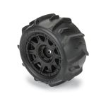Pro-Line kolo 1:18, pneu Dumont, disk černý, H12mm (4): Granite GROM
