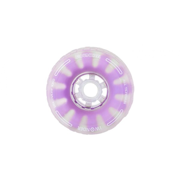 Exway X1 Cloud Wheel pro Riot pohon 105mm (fialová, 4ks)