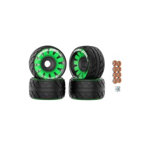 Exway Cloud Wheel pro Riot pohon 110mm (zelená, 4ks)