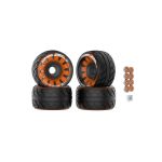 Exway Cloud Wheel pro Riot pohon 110mm (oranžová, 4ks)