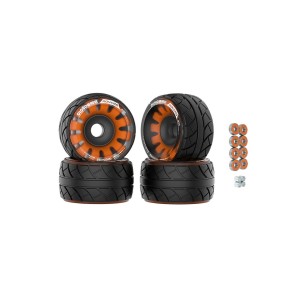 Exway Cloud Wheel pro Riot pohon 110mm (oranžová, 4ks)