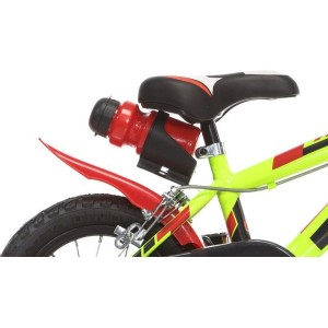 DINO Bikes - Dětské kolo 12” zelené/černé