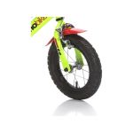 DINO Bikes - Dětské kolo 12” zelené/černé