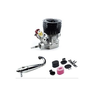 Ultimate Engine MXZ motor + Airmax vzduchový filtr + 2142 Super strong jednodílný výfuk