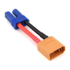 Konverzní kabel XT-90 přístroj - EC5 baterie