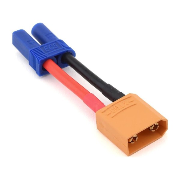 Konverzní kabel XT-90 přístroj - EC5 baterie