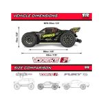 Arrma Vorteks 223S BLX DSC 2WD 1:10 RTR růžová