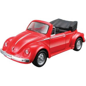Maisto Volkswagen 1303 Cabriolet 1:36 červená