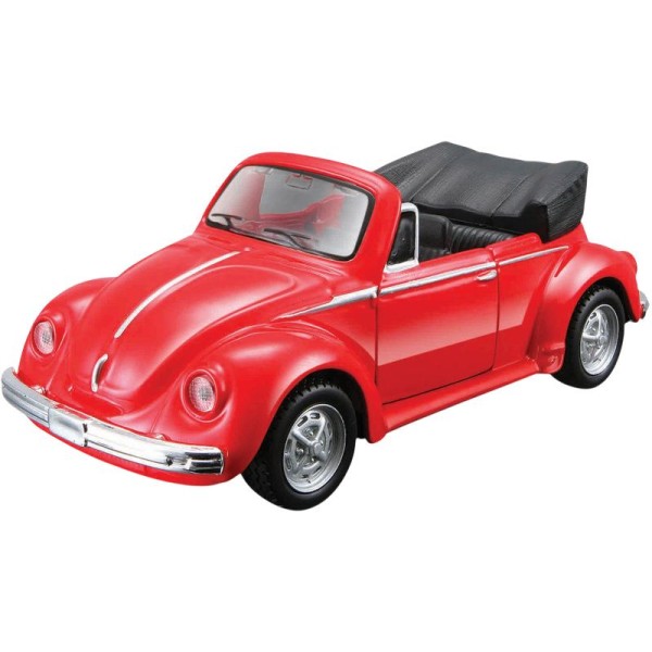 Maisto Volkswagen 1303 Cabriolet 1:36 červená