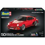 Revell Porsche 911 Turbo (50th Anniversary) (1:24) (Giftset)