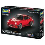 Revell Porsche 911 Turbo (50th Anniversary) (1:24) (Giftset)
