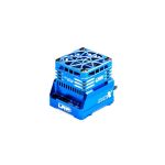 WorksTeam Hliníková mřížka pro 30mm ventilátory - modrá