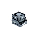 NOSRAM Hliníkový HighRev. ventilátor pro regulátory 30x30x10mm - 1S/2S - ESC konektor