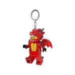 LEGO svítící klíčenka - Červený drak