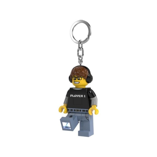 LEGO svítící klíčenka - Hráč videoher
