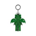 LEGO svítící klíčenka - Zelená dračice