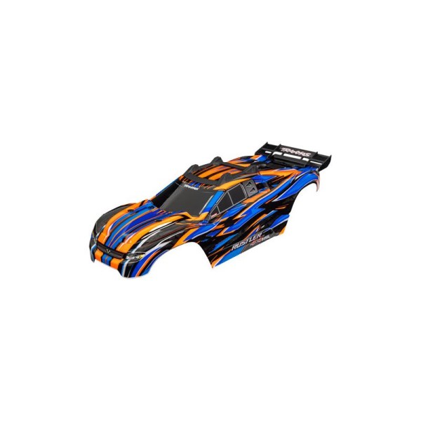 Traxxas karosérie Rustler 4X4 VXL oranžová (bezsponková)