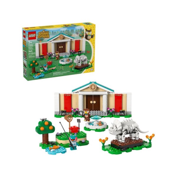 LEGO Animal Crossing - Blathers a jeho muzejní sbírka
