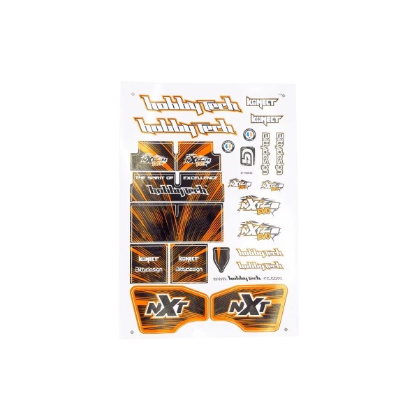 Arch samolepek SPIRIT NXT EVO RR, oranžová